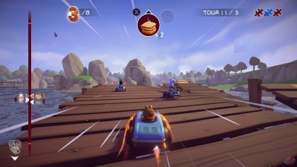 Garfield Kart: Furious Racing скриншоты